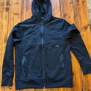 American Eagle Black Logo Hoodie